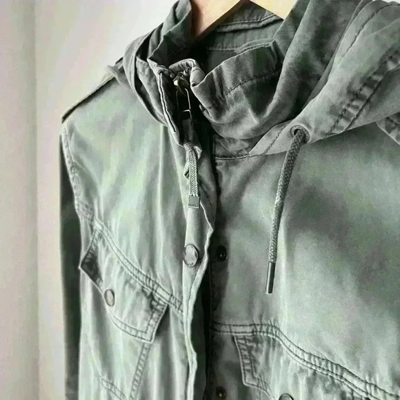 Vintage  Talula Aritiza Women’s Trooper Utility Green Normcore Jacket XXS - Picture 16 of 16